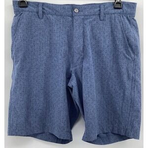 FootJoy Golf Shorts Mens W33 Blue Performance Spandex Blend Size W33